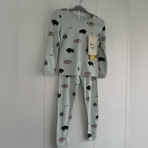 NEW Kyte Baby Retired YELLOWSTONE 2-pc Long Sleeve Pajama Set Size 18-24 Months